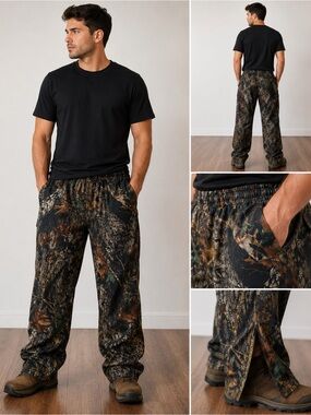 Camo Ridge Men’s Hunting Pants XL Camouflage Outdoor Scent Control